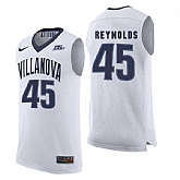 Villanova Wildcats 45 Darryl Reynolds White College Basketball Elite Jersey Dzhi,baseball caps,new era cap wholesale,wholesale hats
