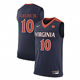 Virginia Cavaliers 10 Trevon Gross Jr. Navy College Basketball Jersey Dzhi,baseball caps,new era cap wholesale,wholesale hats