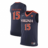Virginia Cavaliers 15 Malcolm Brogdon Navy College Basketball Jersey Dzhi,baseball caps,new era cap wholesale,wholesale hats