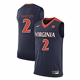 Virginia Cavaliers 2 Justice Bartley Navy College Basketball Jersey Dzhi,baseball caps,new era cap wholesale,wholesale hats