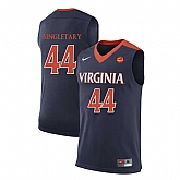 Virginia Cavaliers 44 Sean Singletary Navy College Basketball Jersey Dzhi,baseball caps,new era cap wholesale,wholesale hats