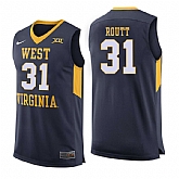 West Virginia Mountaineers 31 Logan Routt Navy College Basketball Jersey Dzhi,baseball caps,new era cap wholesale,wholesale hats