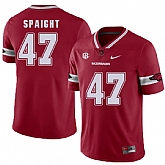 Arkansas Razorbacks 47 Martrell Spaight Red College Football Jersey DingZhi,baseball caps,new era cap wholesale,wholesale hats