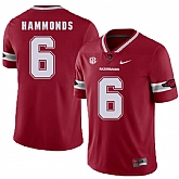 Arkansas Razorbacks 6 T.J. Hammonds Red College Football Jersey DingZhi,baseball caps,new era cap wholesale,wholesale hats