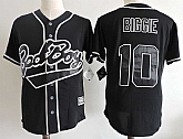 Bad Boy #10 Biggie Smalls Black Movie Cool Base Jersey Dzhi,baseball caps,new era cap wholesale,wholesale hats