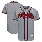 Braves Blank Gray 2018 Mother's Day Flexbase Jersey Dzhi,baseball caps,new era cap wholesale,wholesale hats