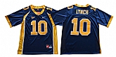 California Golden Bears 10 Marshawn Lynch Navy College Football Jersey,baseball caps,new era cap wholesale,wholesale hats