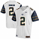 California Golden Bears 2 Jordan Duncan White College Football Jersey DingZhi,baseball caps,new era cap wholesale,wholesale hats