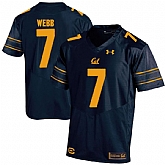 California Golden Bears 7 Davis Webb Navy College Football Jersey DingZhi,baseball caps,new era cap wholesale,wholesale hats
