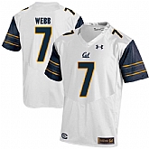 California Golden Bears 7 Davis Webb White College Football Jersey DingZhi,baseball caps,new era cap wholesale,wholesale hats