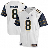California Golden Bears 8 Aaron Rodgers White College Football Jersey DingZhi,baseball caps,new era cap wholesale,wholesale hats