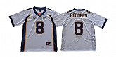 California Golden Bears 8 Aaron Rodgers White College Football Jersey,baseball caps,new era cap wholesale,wholesale hats