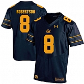 California Golden Bears 8 Demetris Robertson Navy College Football Jersey DingZhi,baseball caps,new era cap wholesale,wholesale hats