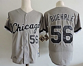 Chicago White Sox #56 Mark Buehrle Gray Mitchell And Ness Throwback Stitched Jersey Dzhi,baseball caps,new era cap wholesale,wholesale hats