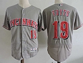 Cincinnati Reds #19 Joey Vottos Gray Flexbase Stitched Jersey Dzhi,baseball caps,new era cap wholesale,wholesale hats