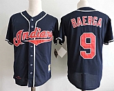 Cleveland Indians #9 Carlos Baerga Mitchell And Ness Navy Blue Throwback Jersey Dzhi,baseball caps,new era cap wholesale,wholesale hats