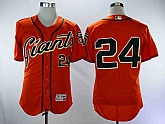 Giants 24 Willie Mays Orange Flexbase Baseball Jerseys,baseball caps,new era cap wholesale,wholesale hats
