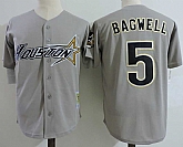 Houston Astros #5 Jeff Bagwell Gray Cooperstown Collection Stitched MLB Jerseys Dzhi,baseball caps,new era cap wholesale,wholesale hats