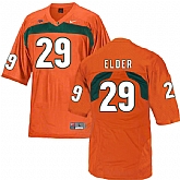 Miami Hurricanes 29 Corn Elder Orange College Football Jersey DingZhi,baseball caps,new era cap wholesale,wholesale hats