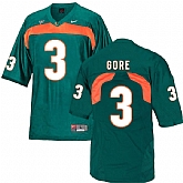 Miami Hurricanes 3 Frank Gore Green College Football Jersey DingZhi,baseball caps,new era cap wholesale,wholesale hats