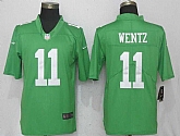Nike Eagles 11 Carson Wentz Green 2017 Vapor Untouchable Player Limited Jersey,baseball caps,new era cap wholesale,wholesale hats