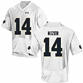 Notre Dame Fighting Irish 14 DeShone Kizer White College Football Jersey DingZhi,baseball caps,new era cap wholesale,wholesale hats