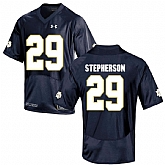 Notre Dame Fighting Irish 29 Kevin Stepherson Navy College Football Jersey DingZhi,baseball caps,new era cap wholesale,wholesale hats
