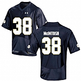 Notre Dame Fighting Irish 38 Deon McIntosh Navy College Football Jersey DingZhi,baseball caps,new era cap wholesale,wholesale hats