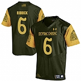 Notre Dame Fighting Irish 6 Theo Riddick Olive Green College Football Jersey DingZhi,baseball caps,new era cap wholesale,wholesale hats