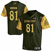 Notre Dame Fighting Irish 81 Miles Boykin Olive Green College Football Jersey DingZhi,baseball caps,new era cap wholesale,wholesale hats