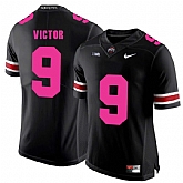 Ohio State Buckeyes 9 Binjimen Victor Black 2018 Breast Cancer Awareness College Football Jersey DingZhi,baseball caps,new era cap wholesale,wholesale hats