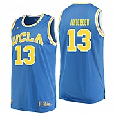 UCLA Bruins 13 Ike Anigbogu Blue College Basketball Jersey Dzhi,baseball caps,new era cap wholesale,wholesale hats