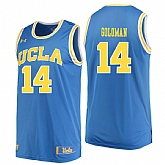 UCLA Bruins 14 Gyorgy Goloman Blue College Basketball Jersey Dzhi,baseball caps,new era cap wholesale,wholesale hats