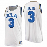 UCLA Bruins 3 Aaron Holiday White College Basketball Jersey Dzhi,baseball caps,new era cap wholesale,wholesale hats