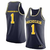 University of Michigan 1 Glenn Robinson III Navy College Basketball Jersey Dzhi,baseball caps,new era cap wholesale,wholesale hats