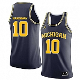 University of Michigan 10 Tim Hardaway Jr. Navy College Basketball Jersey Dzhi,baseball caps,new era cap wholesale,wholesale hats