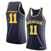 University of Michigan 11 Nik Stauskas Navy College Basketball Jersey Dzhi,baseball caps,new era cap wholesale,wholesale hats