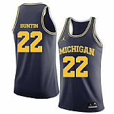 University of Michigan 22 Bill Buntin Navy College Basketball Jersey Dzhi,baseball caps,new era cap wholesale,wholesale hats