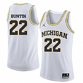 University of Michigan 22 Bill Buntin White College Basketball Jersey Dzhi,baseball caps,new era cap wholesale,wholesale hats