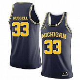 University of Michigan 33 Cazzie Russell Navy College Basketball Jersey Dzhi,baseball caps,new era cap wholesale,wholesale hats