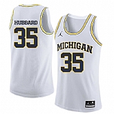University of Michigan 35 Phil Hubbard White College Basketball Jersey Dzhi,baseball caps,new era cap wholesale,wholesale hats