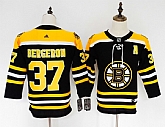 Women Bruins 37 Patrice Bergeron Black Adidas Stitched Jersey,baseball caps,new era cap wholesale,wholesale hats