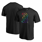 Boston Red Sox Fanatics Branded Black Big & Tall Pride T Shirt,baseball caps,new era cap wholesale,wholesale hats