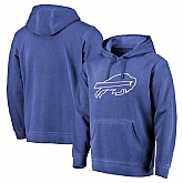 Buffalo Bills NFL Pro Line by Fanatics Branded Royal White Logo Shadow Washed Pullover Hoodie 90Hou,baseball caps,new era cap wholesale,wholesale hats