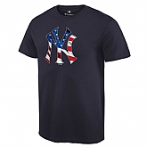 New York Yankees Navy Banner Wave T Shirt,baseball caps,new era cap wholesale,wholesale hats