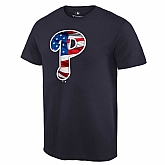 Philadelphia Phillies Navy Banner Wave T Shirt,baseball caps,new era cap wholesale,wholesale hats