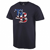 Tampa Bay Rays Navy Banner Wave T Shirt,baseball caps,new era cap wholesale,wholesale hats