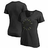 Women Buffalo Bills NFL Pro Line by Fanatics Branded Camo Collection Liberty Plus Size V Neck T-Shirt Black,baseball caps,new era cap wholesale,wholesale hats