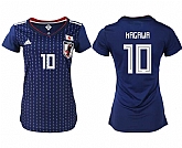 Women Japan 10 KAGAWA Home 2018 FIFA World Cup Soccer Jersey,baseball caps,new era cap wholesale,wholesale hats