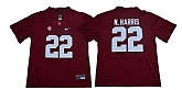 Alabama Crimson Tide 22 Najee Harris Red Nike College Football Jersey,baseball caps,new era cap wholesale,wholesale hats